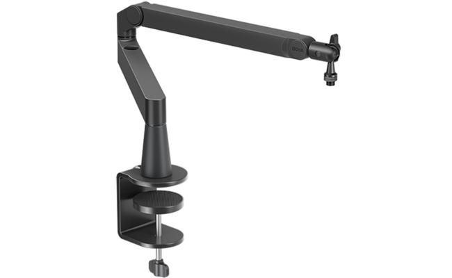 Boya Microphone Boom Arm LP Adjustable & Foldable for Streaming/Podcast/Video Gaming/Recording, weight capacity up to 3kg - Black